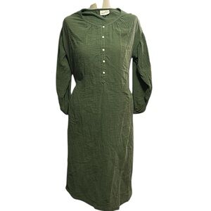 Universal Thread Olive Long Sleeve Dress